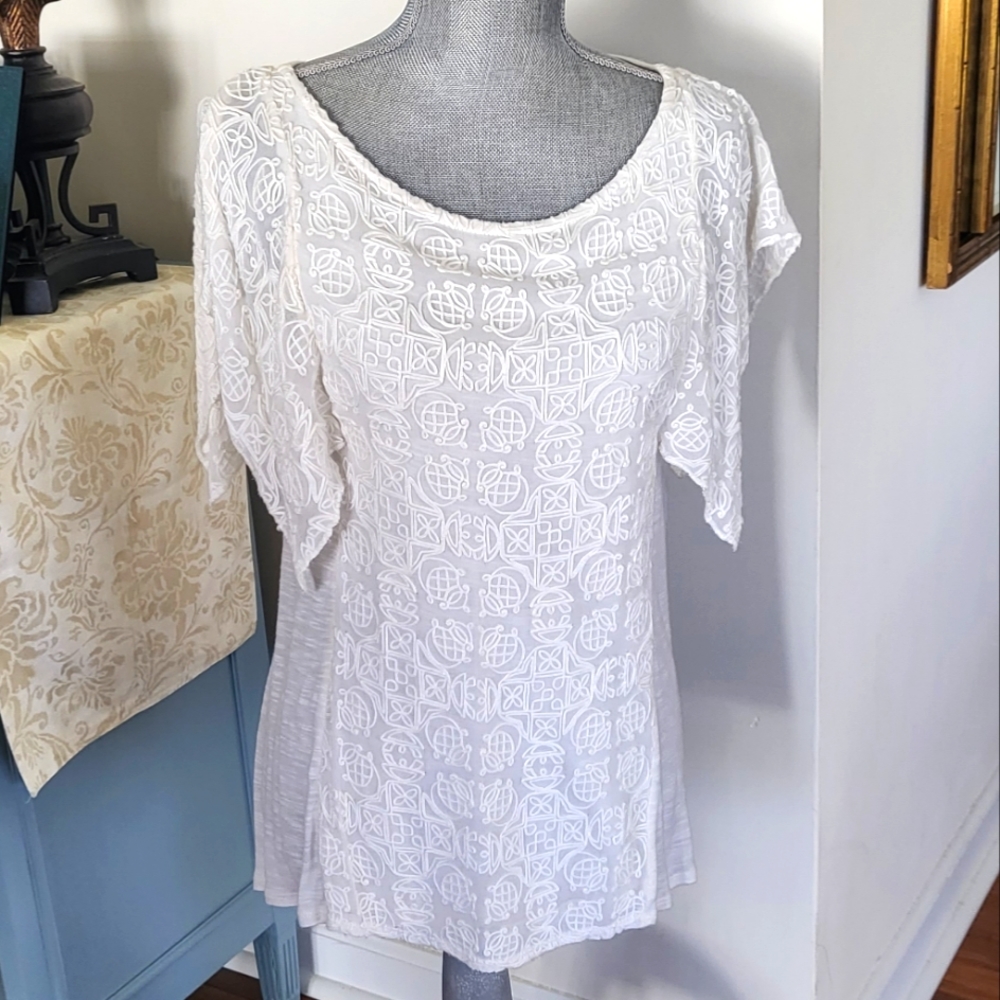 Embroidered Top